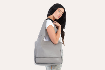 Kiko Genuine Pebble Leather Modern Tote Bag - A Testament to Sophisticated Functionality