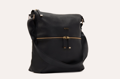 Kiko Genuine Pebble Leather Zip Tote - A Marvel of Craftsmanship and Convenience