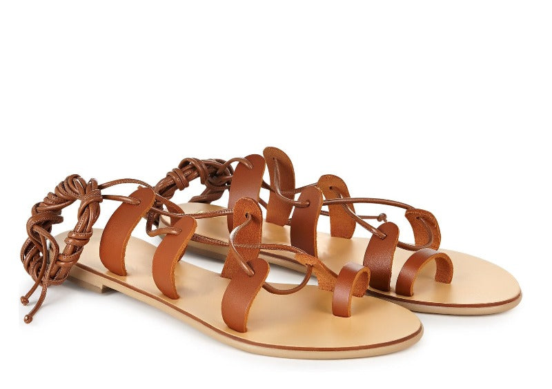 Ancientoo Gladiator Demeter - Exquisite Collection of Designer Sandals