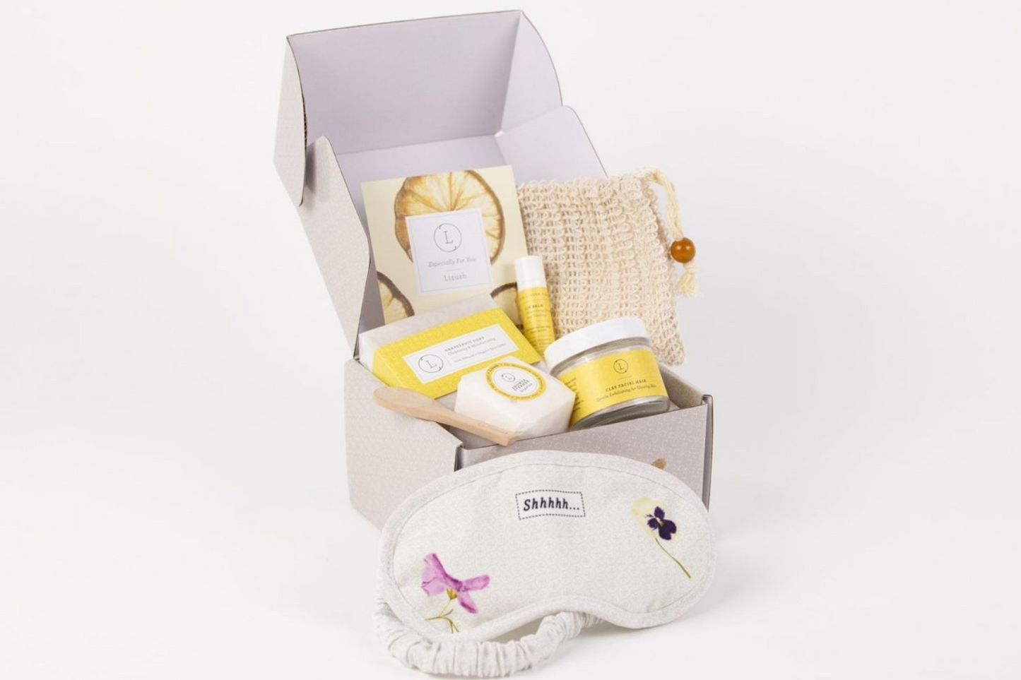 Lizush Natural Citrus Bath & Body Skincare Set, A Thoughtful & "Thinking of You" Gift