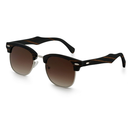 TruWood Retro African Ebony Sunglasses