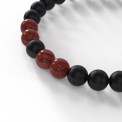 TruWood The Onyx / Rosewood Bracelet