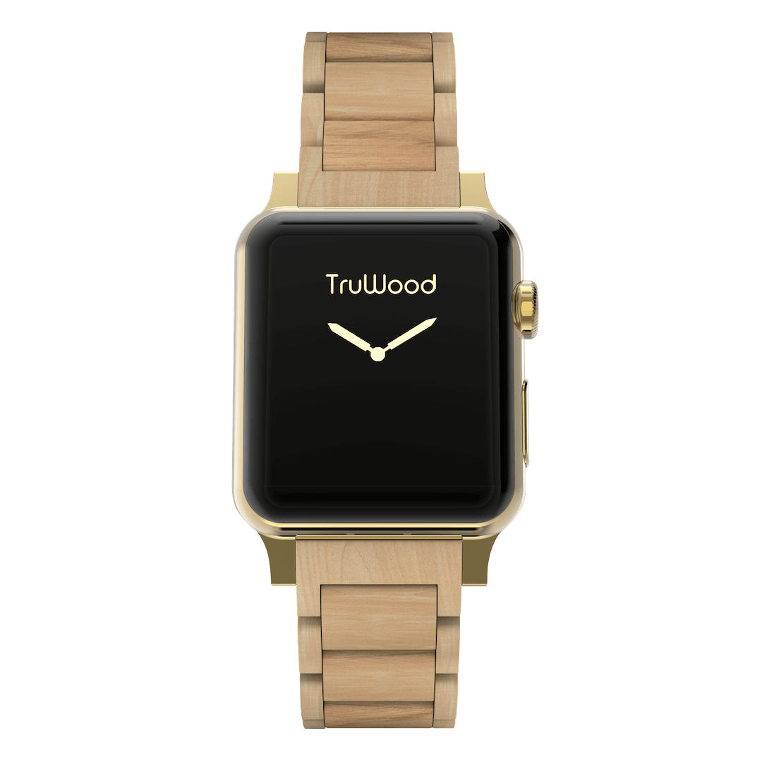 TruWood The Everyday Apple Watch Band Maple