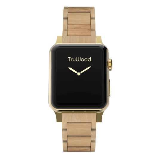 TruWood The Everyday Apple Watch Band Maple