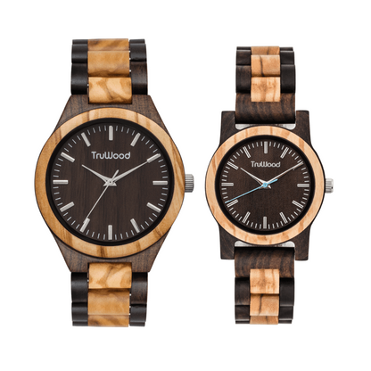 TruWood The Hybrid Him+Her Watch Bundle