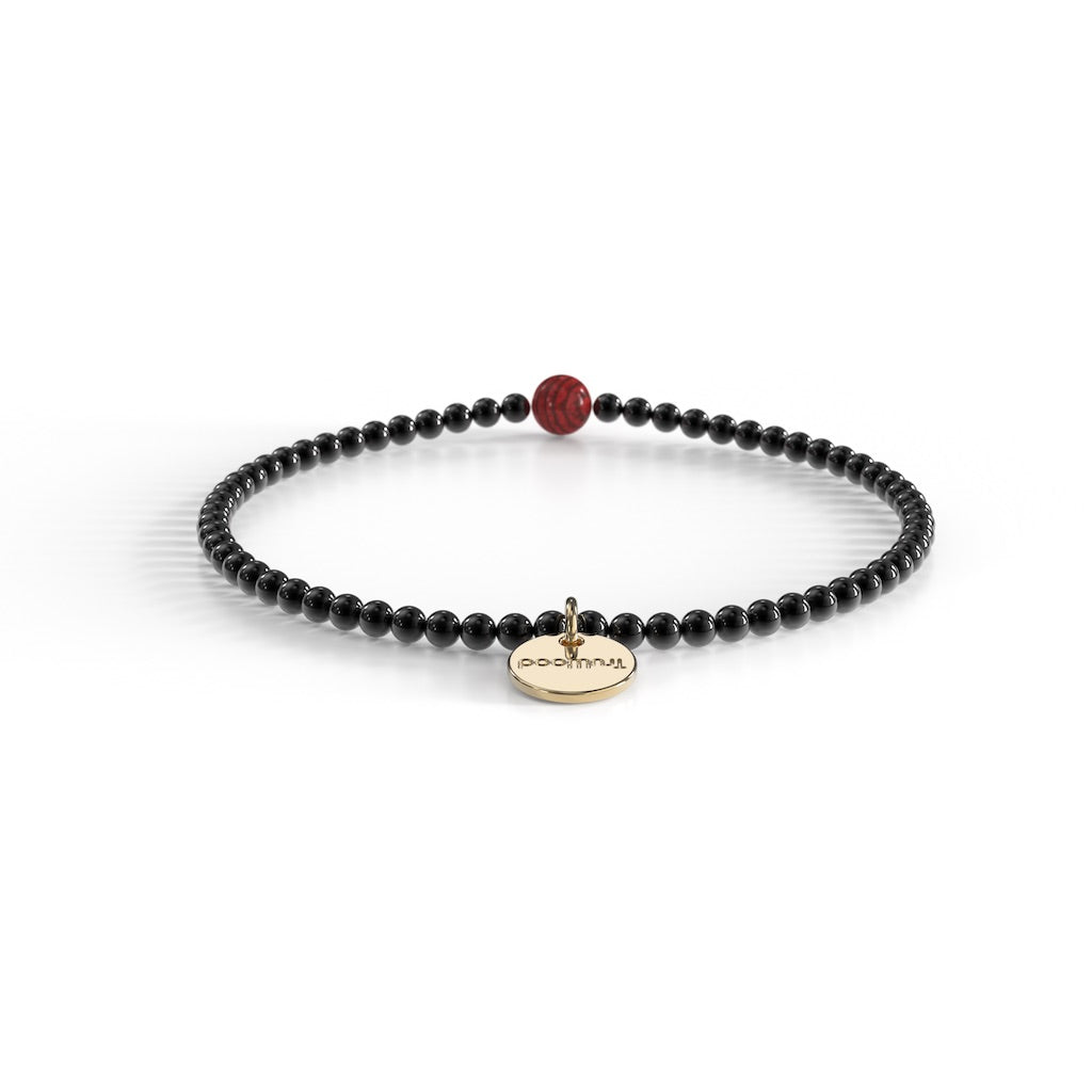 TruWood The Onyx/Rosewood Bracelet