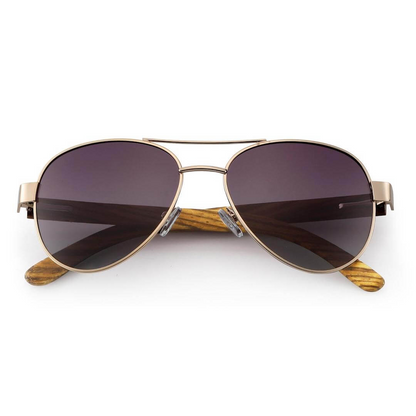 TruWood The Weekender Zebra Sunglasses