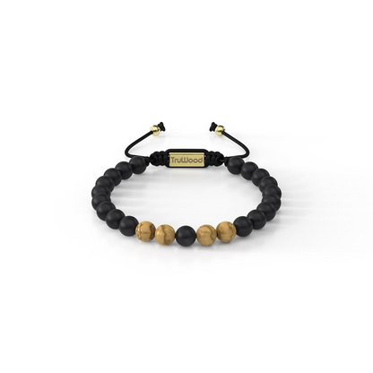 TruWood  The Onyx / Olive Bracelet