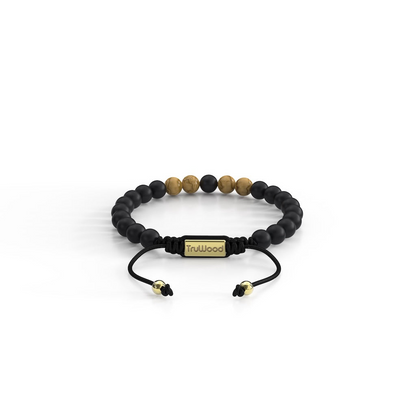 TruWood  The Onyx / Olive Bracelet