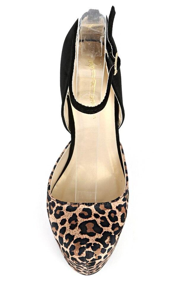 SurelyMine CAMEO LEOPARD Heel Shoes