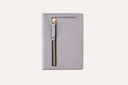 Kiko Genuine Pebble Leather Passport Sleeve -  Your Stylish Travel Companion