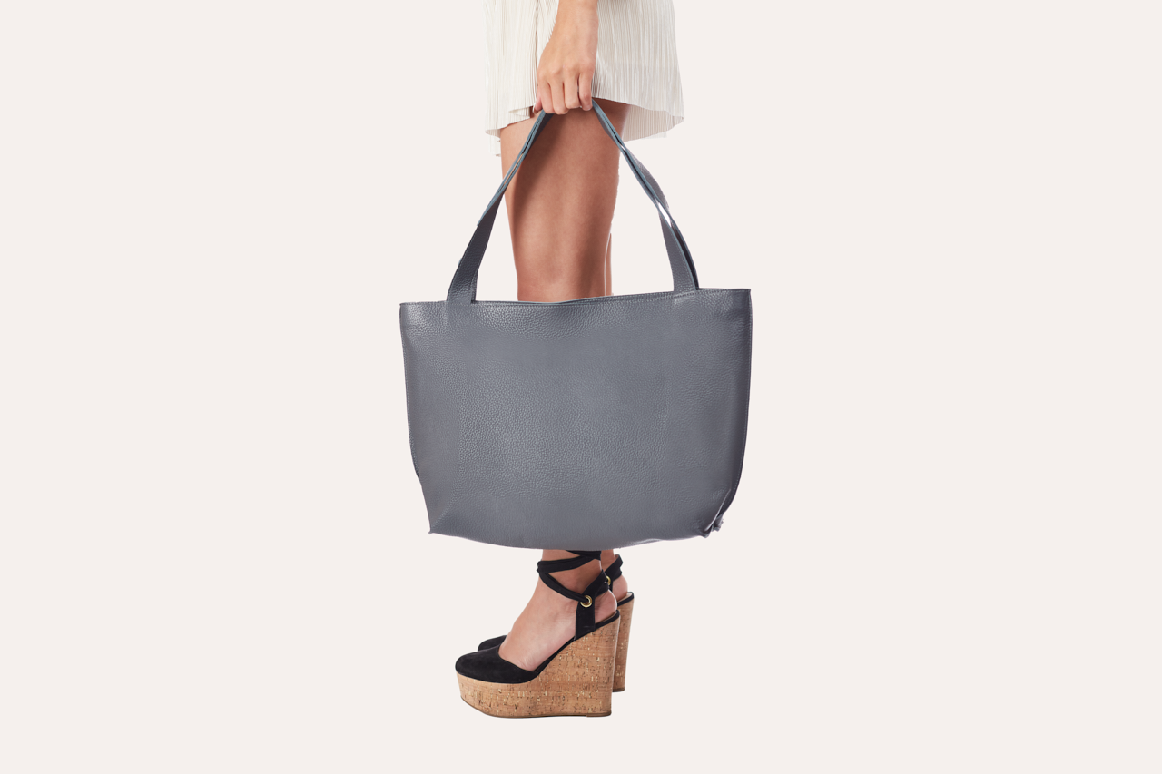 Kiko Genuine Leather On The Go Tote - Your Stylish Companion for Everyday Adventures