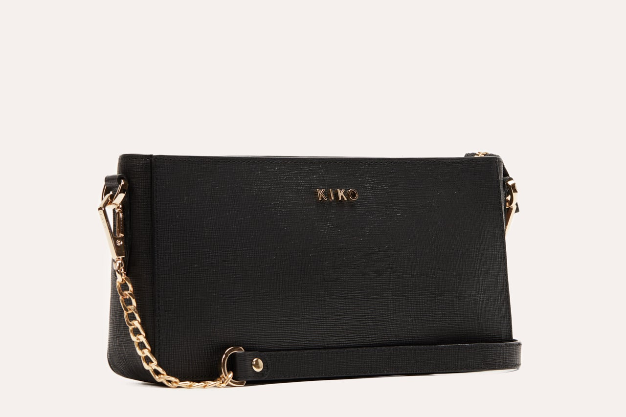 Kiko Genuine Saffiano Leather Ritzy Two In One Bag - Elevate Your Style with Versatile Luxury