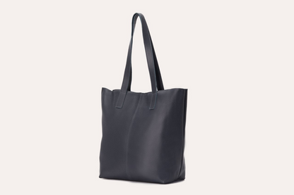 Top grain cowhide pebble leather Journalist Tote - A Symphony of Style and Functionality