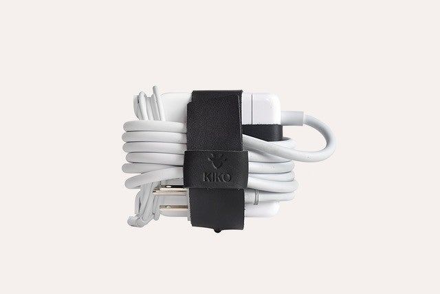 Cuero genuino The Macbook Cord Lord: el organizador definitivo para la bolsa de su computadora portátil