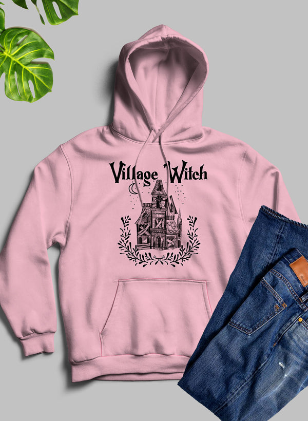 Sudadera con capucha Village Witch: forro polar de alta calidad, pesado y meticulosamente elaborado