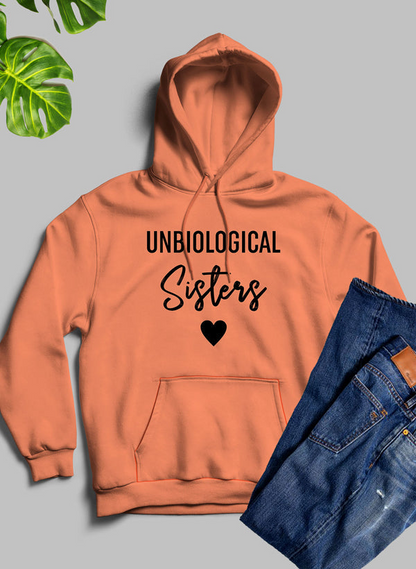 Unbiological Sisters 连帽衫 - 精心制作的厚重高品质羊毛