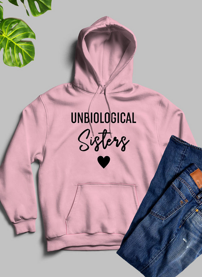 Unbiological Sisters 连帽衫 - 精心制作的厚重高品质羊毛