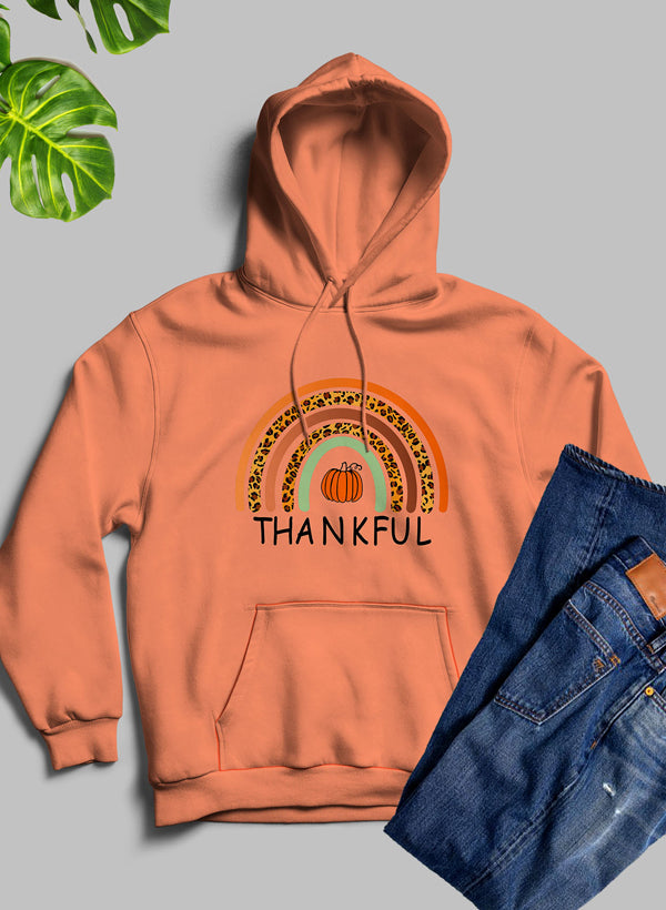 Sudadera con capucha Thankful: forro polar de alta calidad y peso meticulosamente elaborado