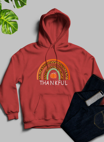 Sudadera con capucha Thankful: forro polar de alta calidad y peso meticulosamente elaborado