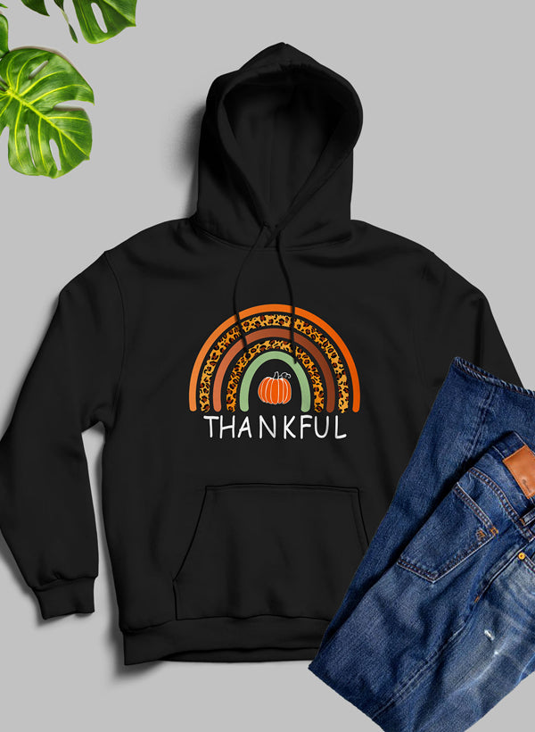 Sudadera con capucha Thankful: forro polar de alta calidad y peso meticulosamente elaborado