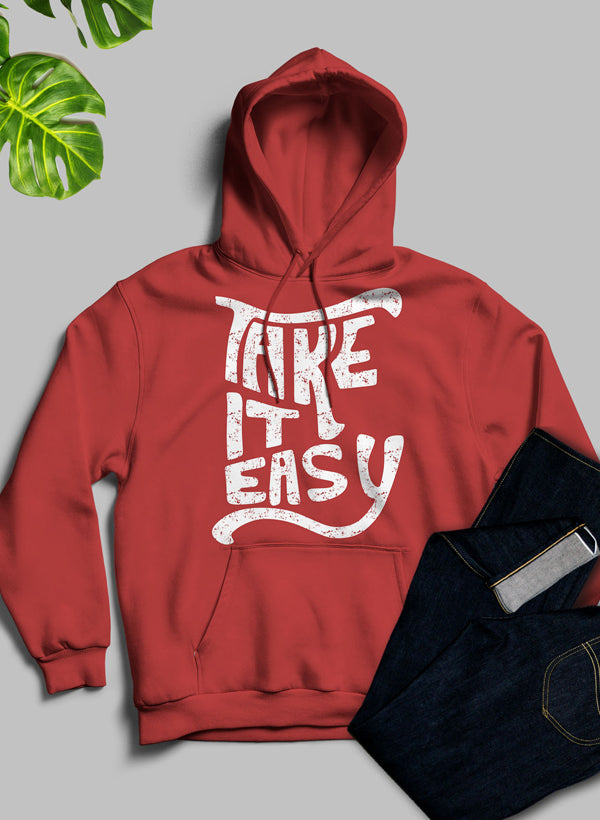 It Easy Hoodie - Meticulously Crafted Heavy Weight High-Quality Fleece