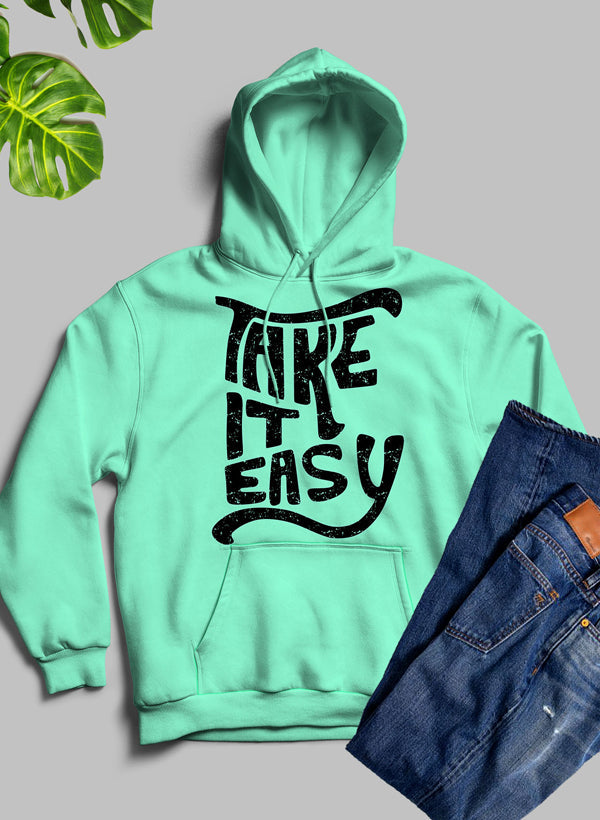 It Easy Hoodie - Meticulously Crafted Heavy Weight High-Quality Fleece