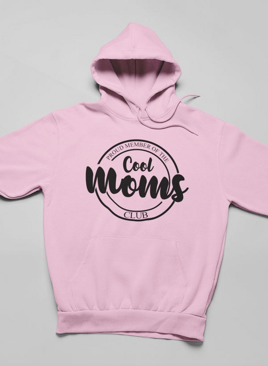 Sudadera con capucha Proud Member Of The Cool Moms Club, forro polar de alta calidad, peso pesado, meticulosamente elaborado