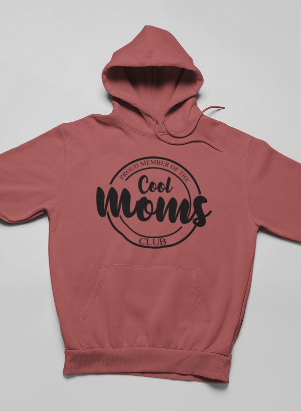 Sudadera con capucha Proud Member Of The Cool Moms Club, forro polar de alta calidad, peso pesado, meticulosamente elaborado