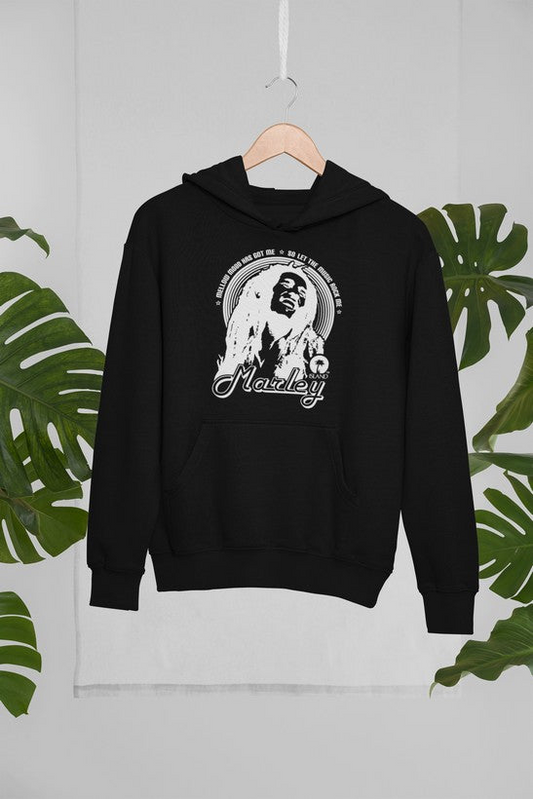 Sudadera con capucha Marley: forro polar de alta calidad, pesado y meticulosamente elaborado