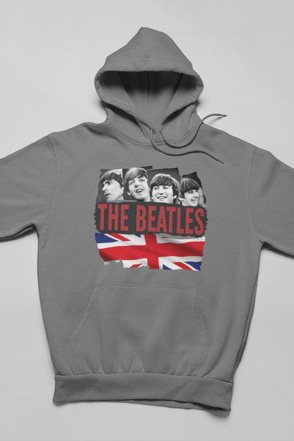 Sudadera con capucha The Beatles: forro polar de alta calidad, pesado y meticulosamente elaborado