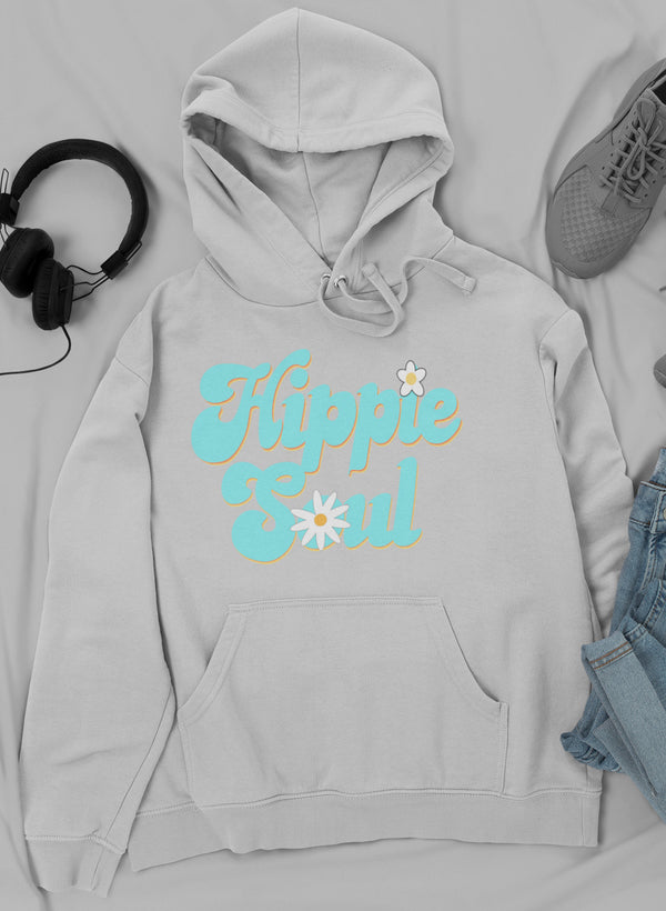 Hippie Soul Hoodie - Meticulously Crafted Heavy Weight High-Quality Fleece