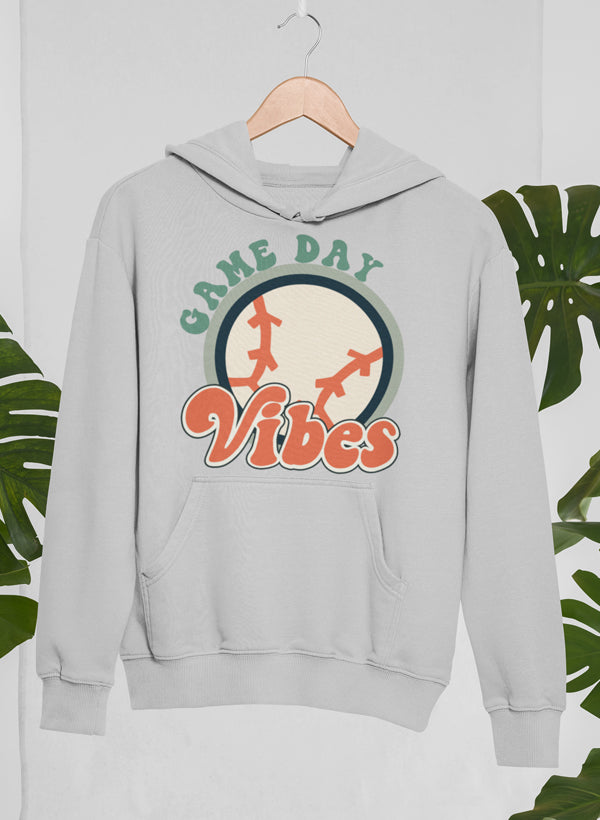 Sudadera con capucha Game Day Vibes: forro polar de alta calidad, pesado y meticulosamente elaborado