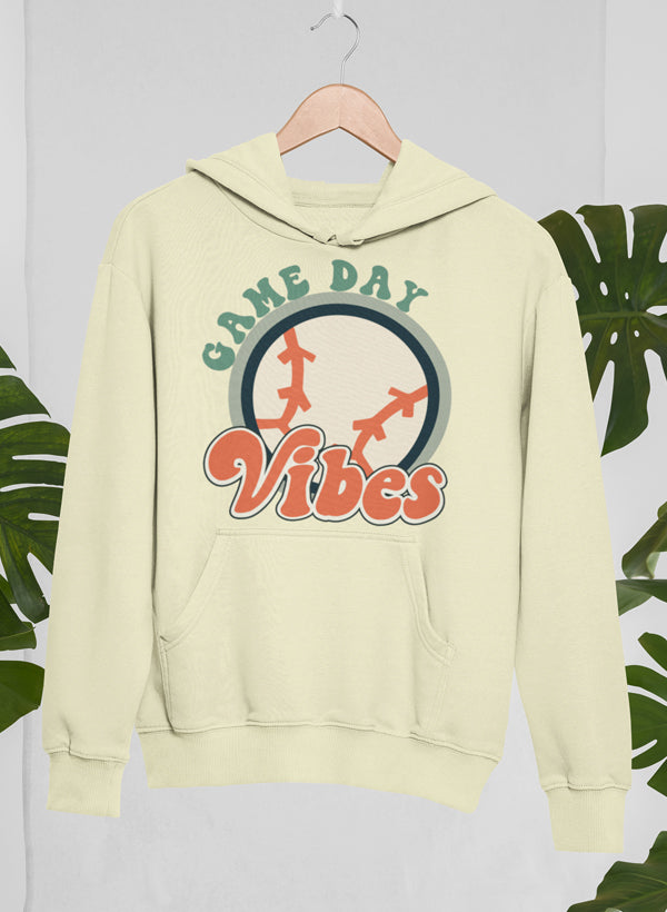 Game Day Vibes Hoodie - Meticulously Crafted Heavy Weight High-Quality Fleece