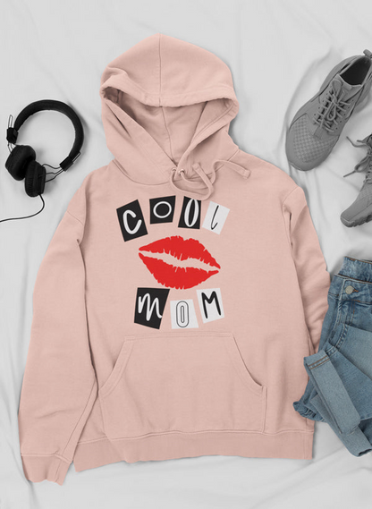 Cool Mom Lips Hoodie - Meticulously Crafted Heavy Weight High-Quality Fleece