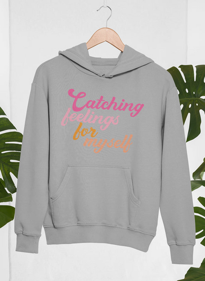 Sudadera con capucha Catching Feelings: forro polar de alta calidad, pesado y meticulosamente elaborado