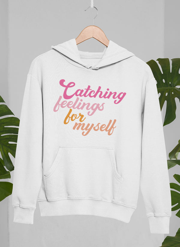 Sudadera con capucha Catching Feelings: forro polar de alta calidad, pesado y meticulosamente elaborado