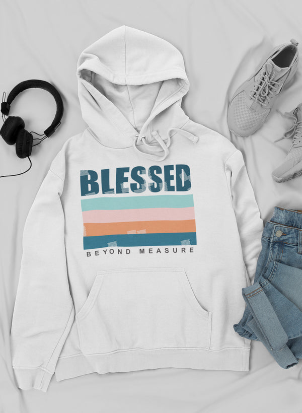 Sudadera con capucha Blessed: forro polar de alta calidad, pesado y meticulosamente elaborado