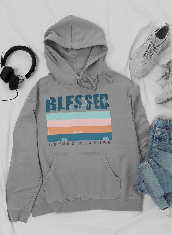 Sudadera con capucha Blessed: forro polar de alta calidad, pesado y meticulosamente elaborado