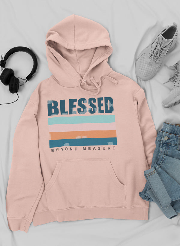 Sudadera con capucha Blessed: forro polar de alta calidad, pesado y meticulosamente elaborado