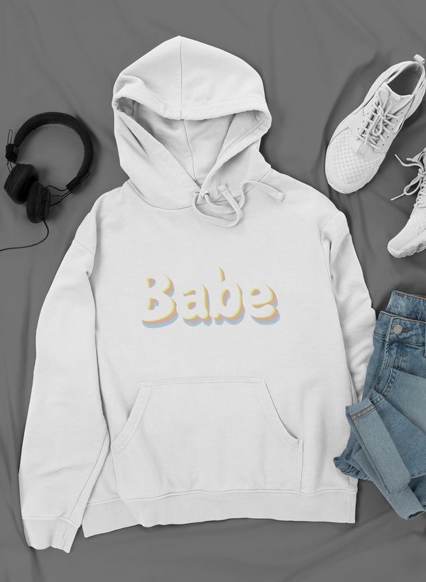 Babe Hoodie - Meticulously Crafted Heavy Weight High-Quality Fleece