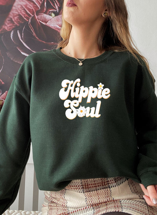 Hippie Soul Sweatshirt  - Ultimate Combination Of Warmth & Comfort