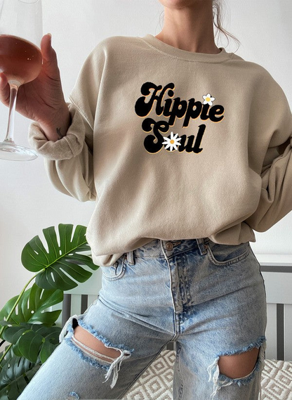 Hippie Soul Sweatshirt  - Ultimate Combination Of Warmth & Comfort