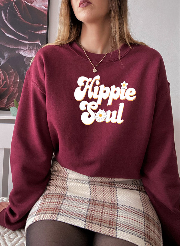 Hippie Soul Sweatshirt  - Ultimate Combination Of Warmth & Comfort