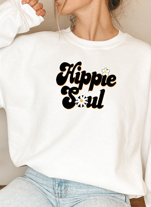 Hippie Soul Sweatshirt  - Ultimate Combination Of Warmth & Comfort