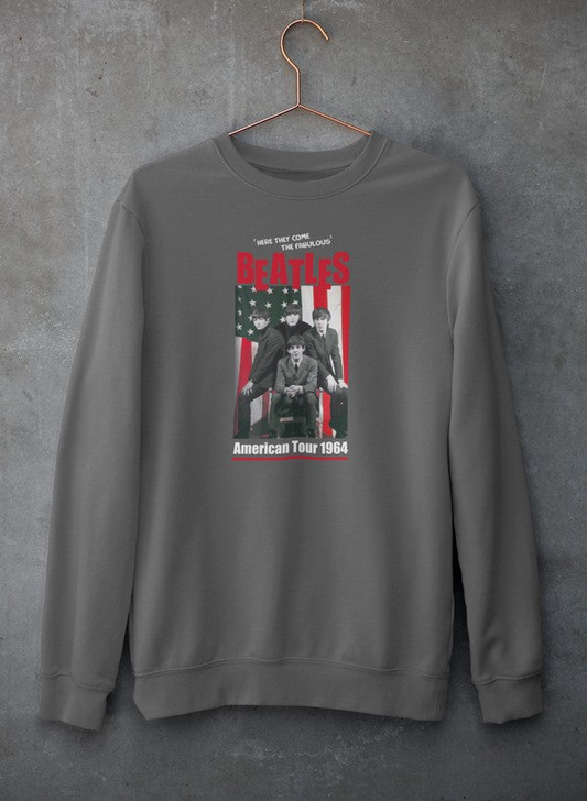 Sudadera Beatles American Tour 1964: combinación definitiva de calidez y comodidad 