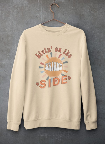 Sudadera Livin' On The Bright Side: combinación definitiva de calidez y comodidad 