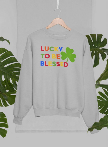 Sudadera Lucky To Be Blessed: combinación definitiva de calidez y comodidad 