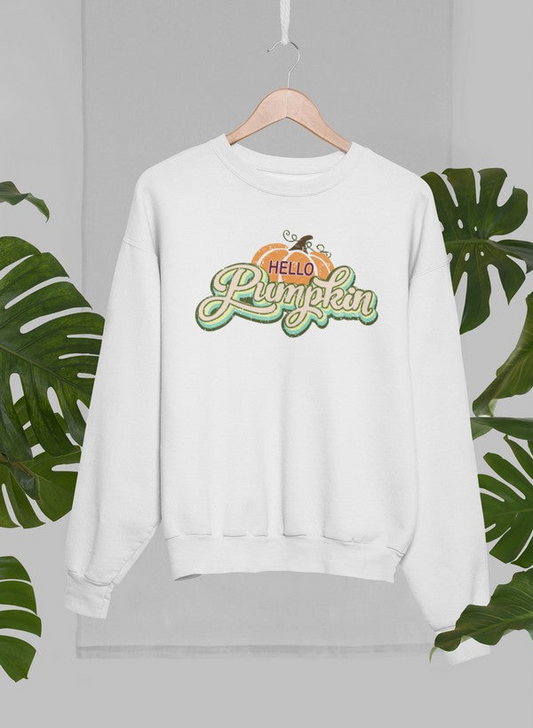 Hello Pumpkin Sweatshirt  - Ultimate Combination Of Warmth & Comfort