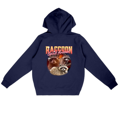 Oat Milk Club - Raccoon Spirit Animal - Organic Hoodie